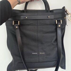 Proenza Schouler Elegant Black Tote